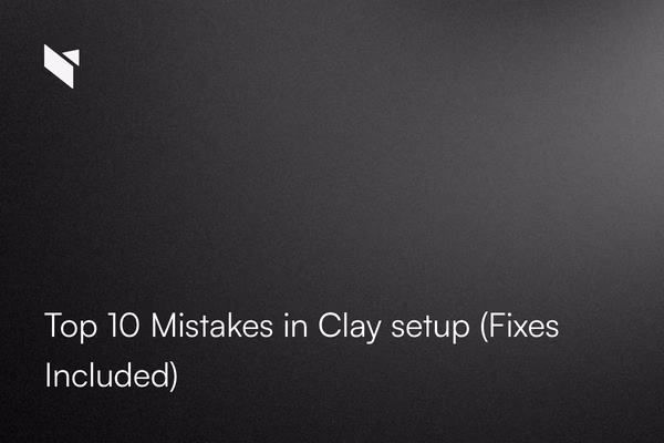 Top 10 Mistakes in Clay setup (Fixes Included)