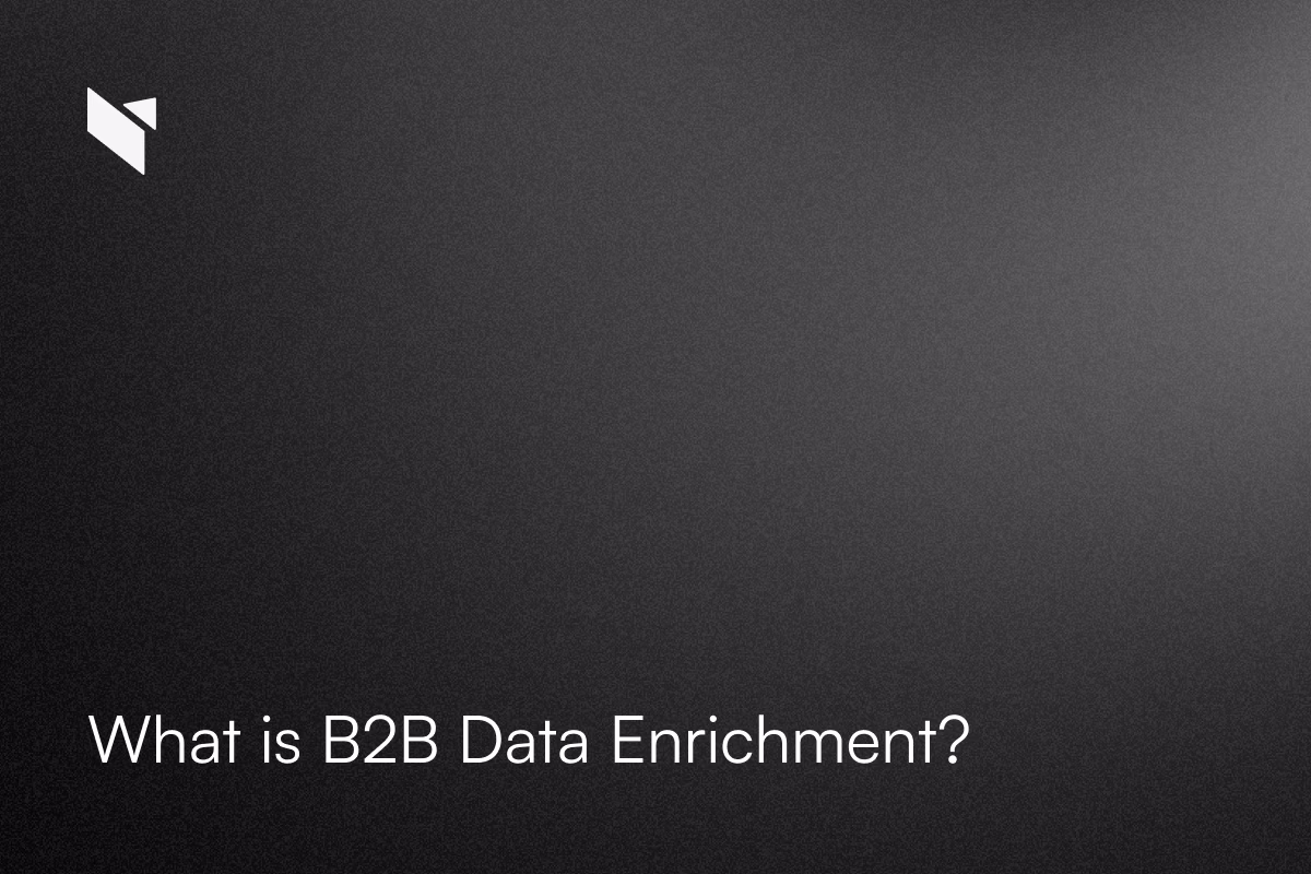 What is B2B Data Enrichment? A Complete Guide for Sales & Marketing