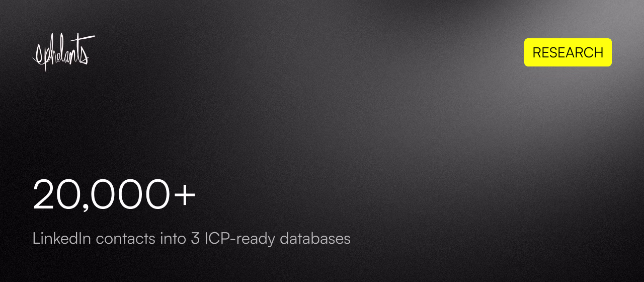 How Ephelants turned 20,000+ LinkedIn contacts into 3 ICP-ready databases with Claude